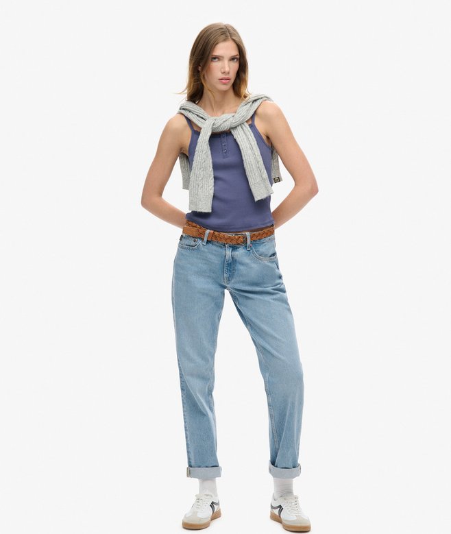 Superdry Athletic Essentials Graphic Button Cami