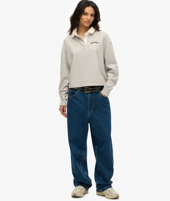 Superdry Athletic Essentials Graphic Rugby Shirt