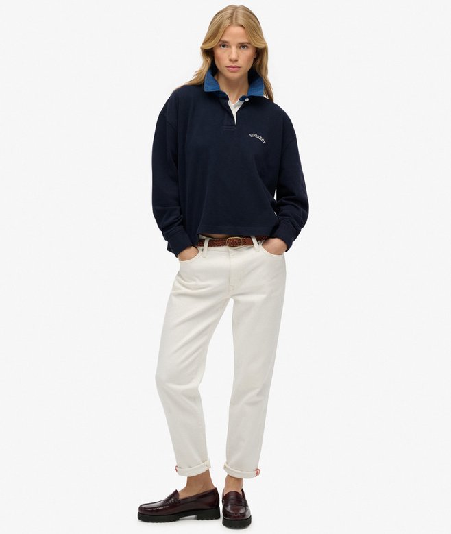 Superdry Athletic Essentials Graphic Rugby Shirt