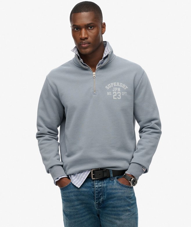 superdry Athletic Essentials Half Zip Sweatshirt