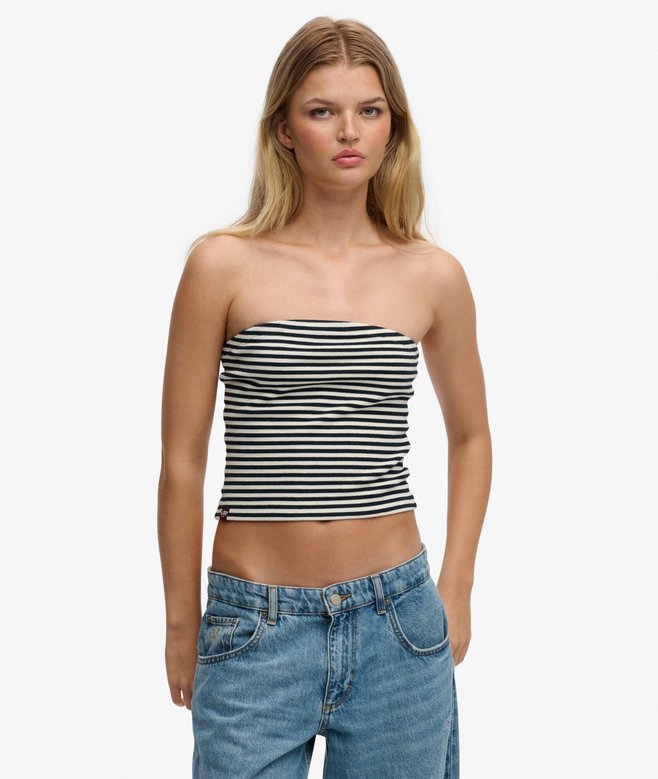 Superdry Athletic Essentials Jersey Bandeau Top