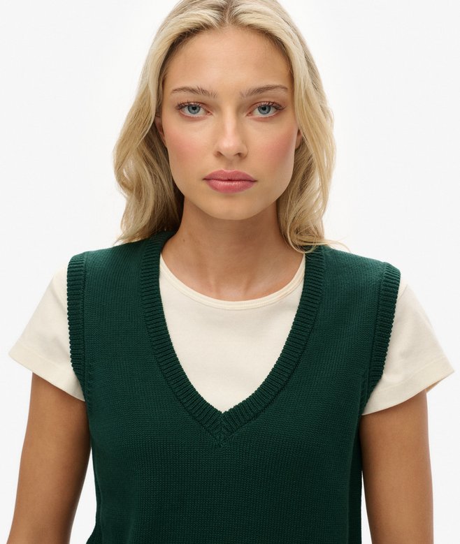 Superdry Athletic Essentials Knitted Tank Top