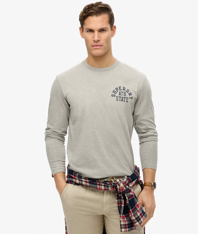 superdry Athletic Essentials Long Sleeve Top