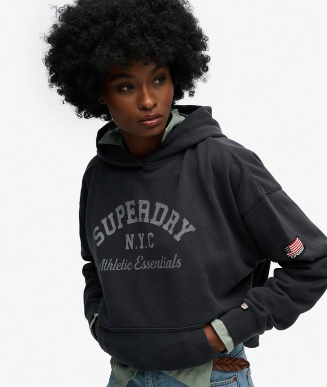 superdry Athletic Essentials Relaxed Hoodie
