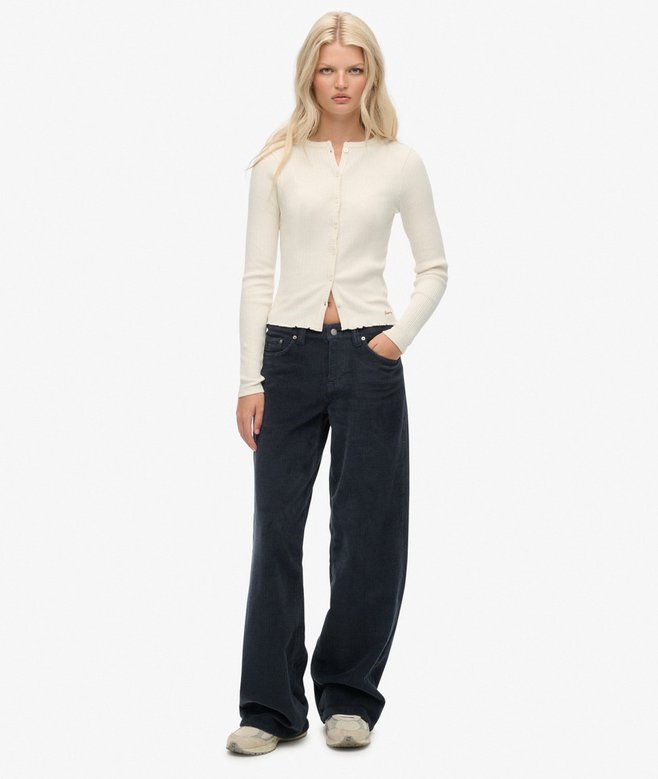 Superdry Athletic Essentials Ribbed Cardigan