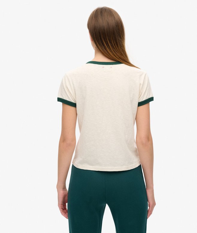Superdry Athletic Essentials Ringer Fitted T-Shirt
