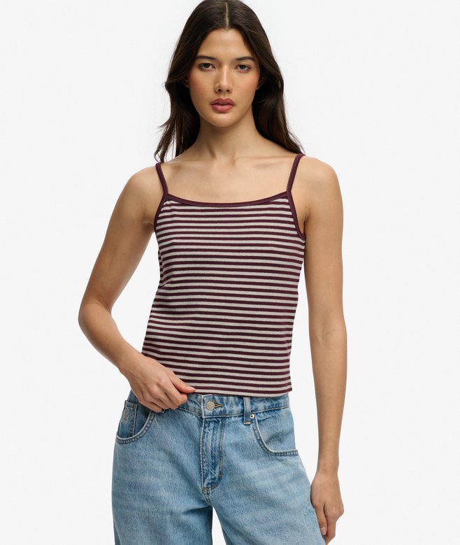 Superdry Athletic Essentials Stripe Cami