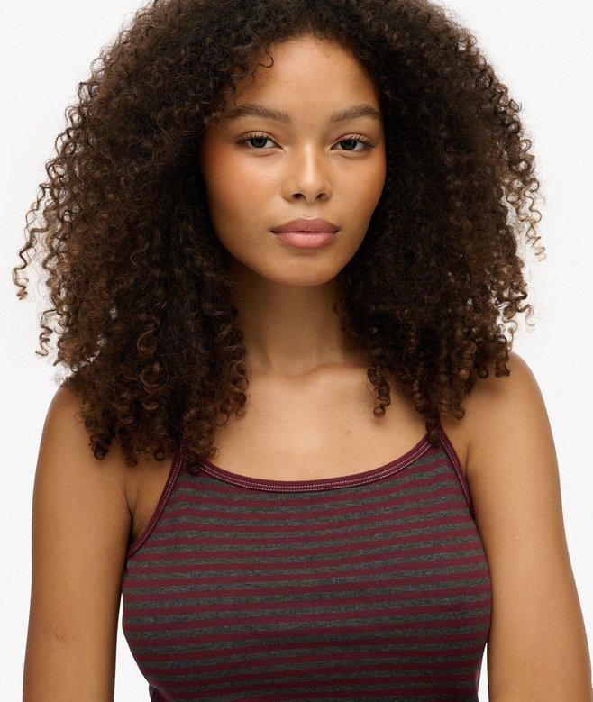 Superdry Athletic Essentials Stripe Cami Top
