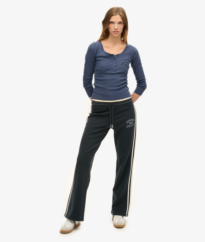 superdry Athletic Essentials Stripe Flare Jogger