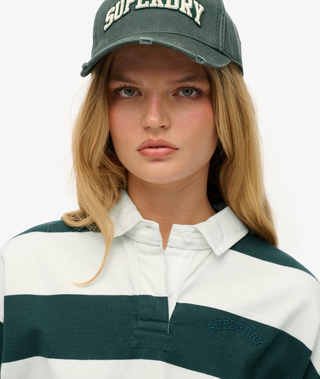 Superdry Athletic Essentials Stripe Rugby Top