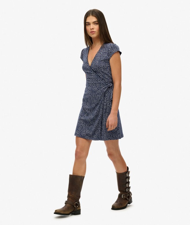 Superdry Athletic Essentials Wrap Dress