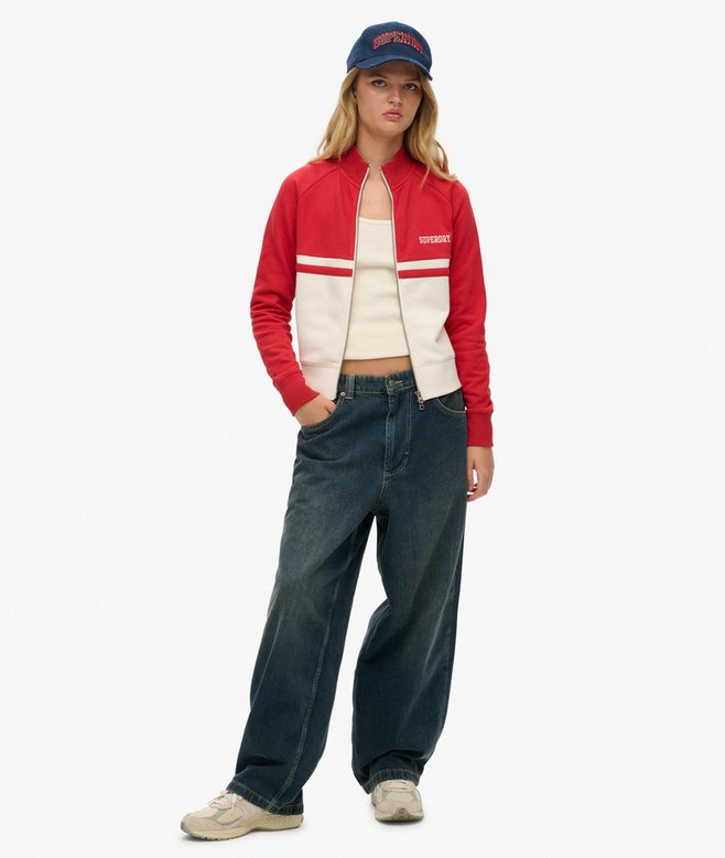 Superdry Athletic Essentials Zip Through Track Top
