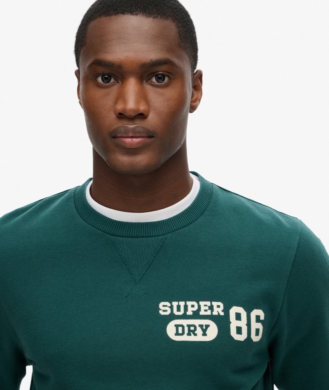 Superdry Athletic Printed Sweatshirt