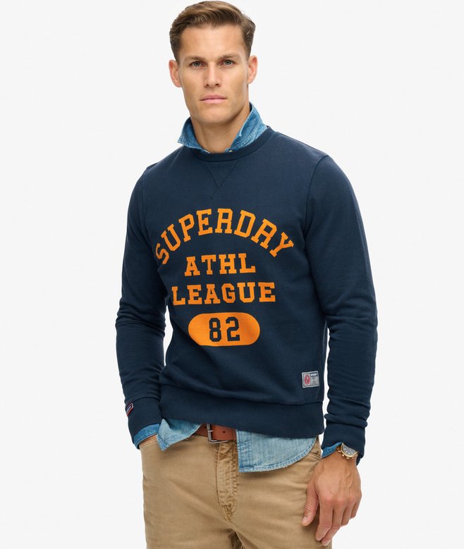 superdry Athletic Printed Sweatshirt