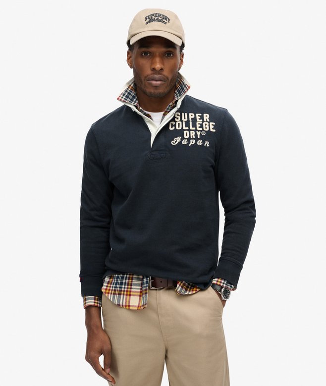 superdry Athletic Rugby Top