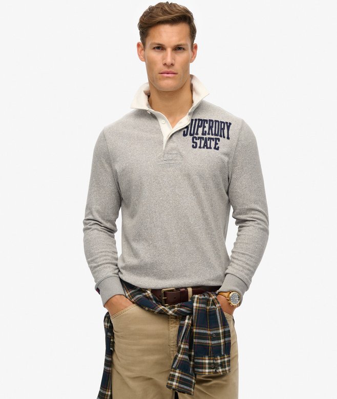 superdry Athletic Rugby Top