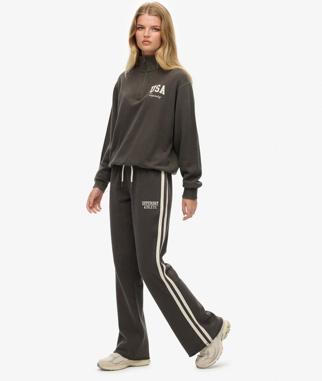 Superdry Athletic Stripe Flare Joggers