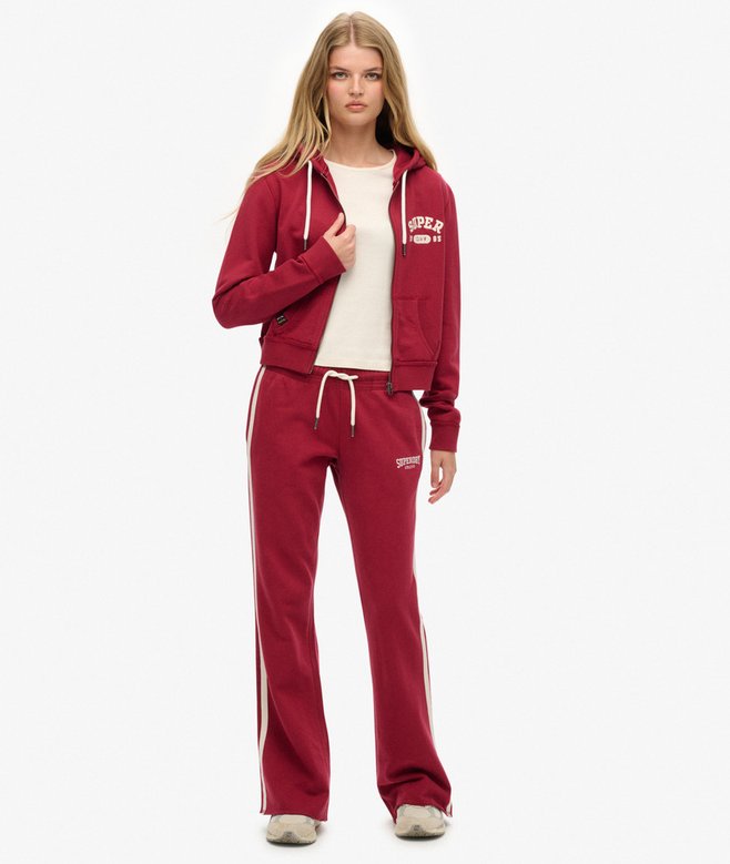 superdry Athletic Stripe Flare Joggers