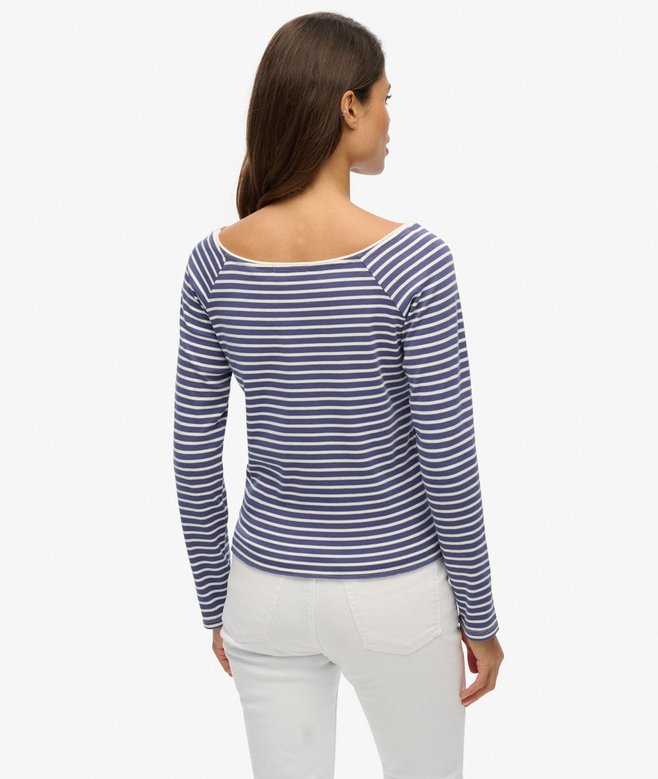 Superdry Bardot Off Shoulder Top