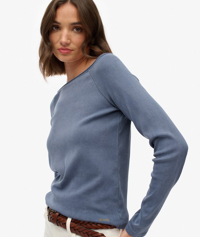 Superdry Bardot Off Shoulder Top