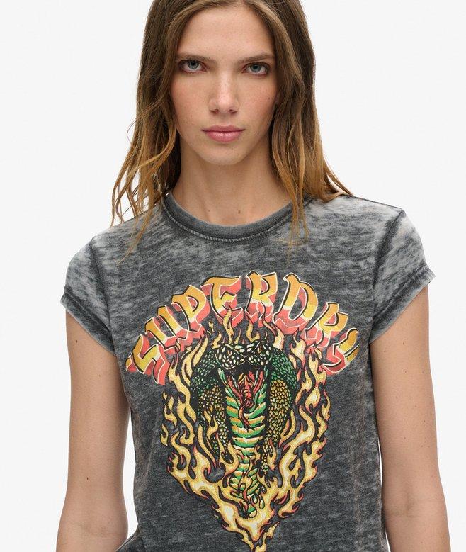 Superdry Biker Rock Graphic T-Shirt