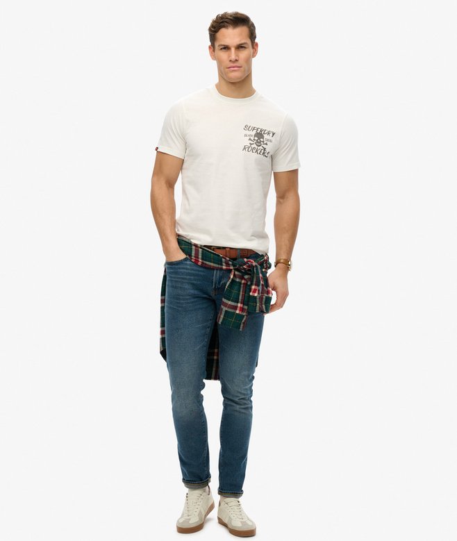 Superdry Black Skull T-Shirt