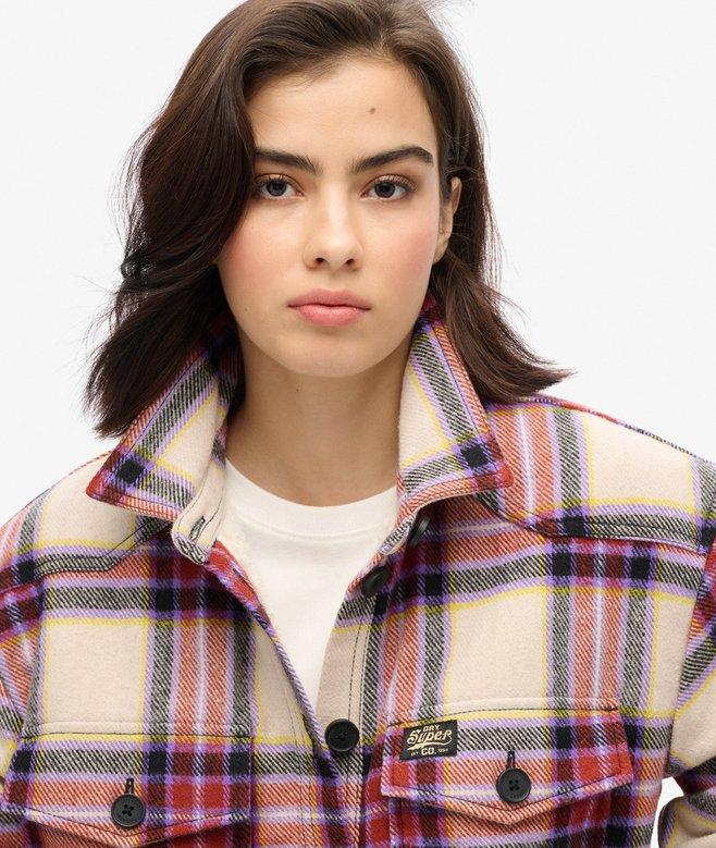 Superdry Borg Check Overshirt