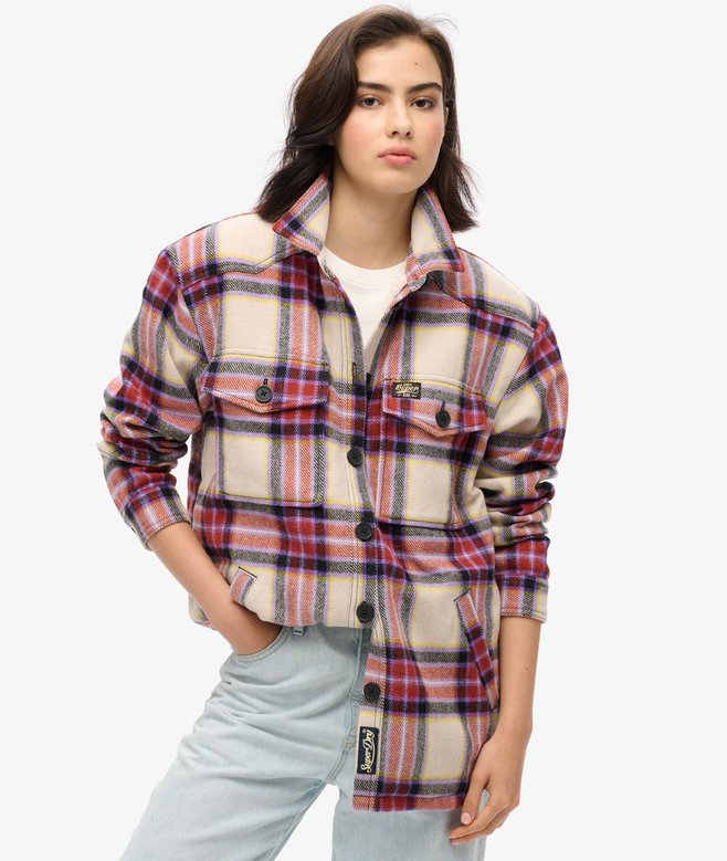 Superdry Borg Check Overshirt