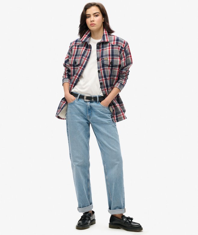 Superdry Borg Check Overshirt