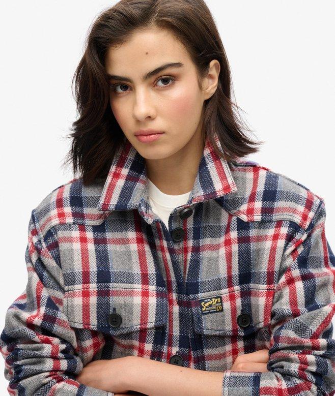 Superdry Borg Check Overshirt