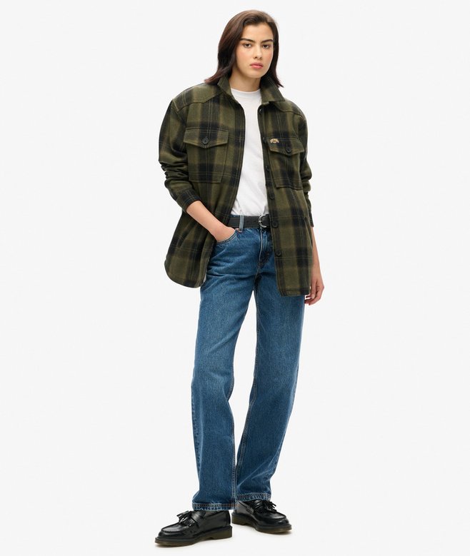 Superdry Borg Check Overshirt