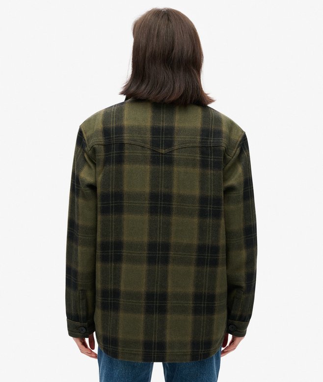 Superdry Borg Check Overshirt