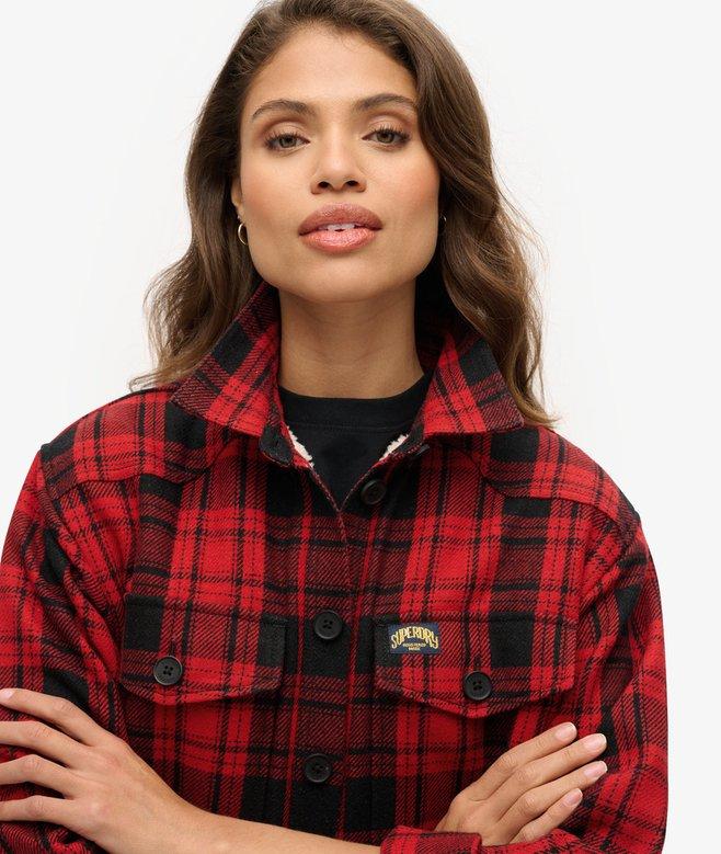 Superdry Borg Check Overshirt