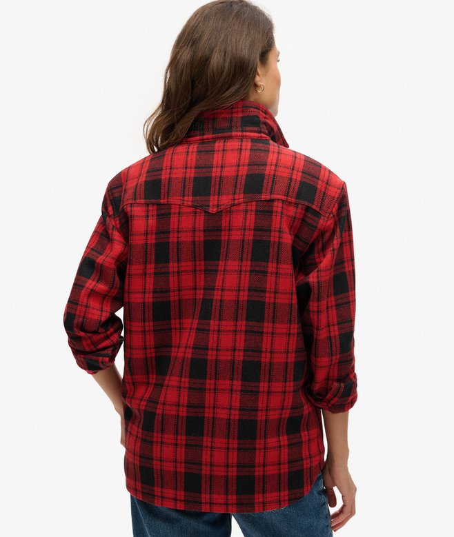 Superdry Borg Check Overshirt