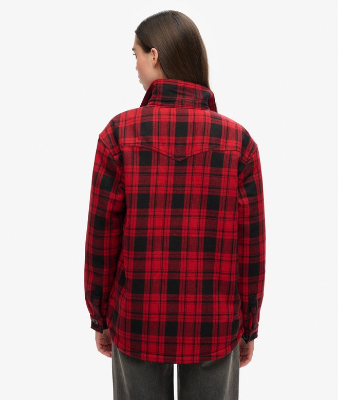 Superdry Borg Flannel Check Overshirt