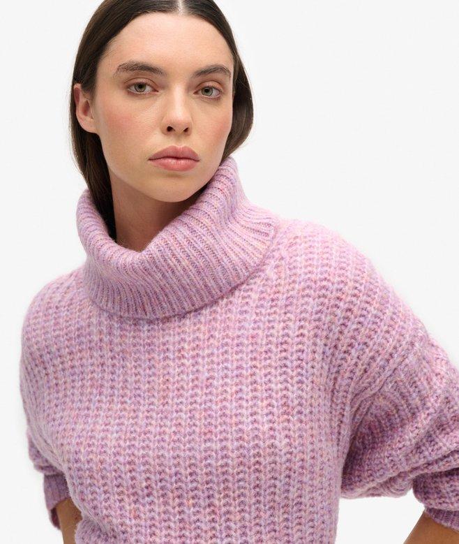 Superdry Brushed Rib Slouch Neck Jumper