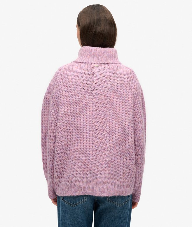 Superdry Brushed Rib Slouch Neck Jumper