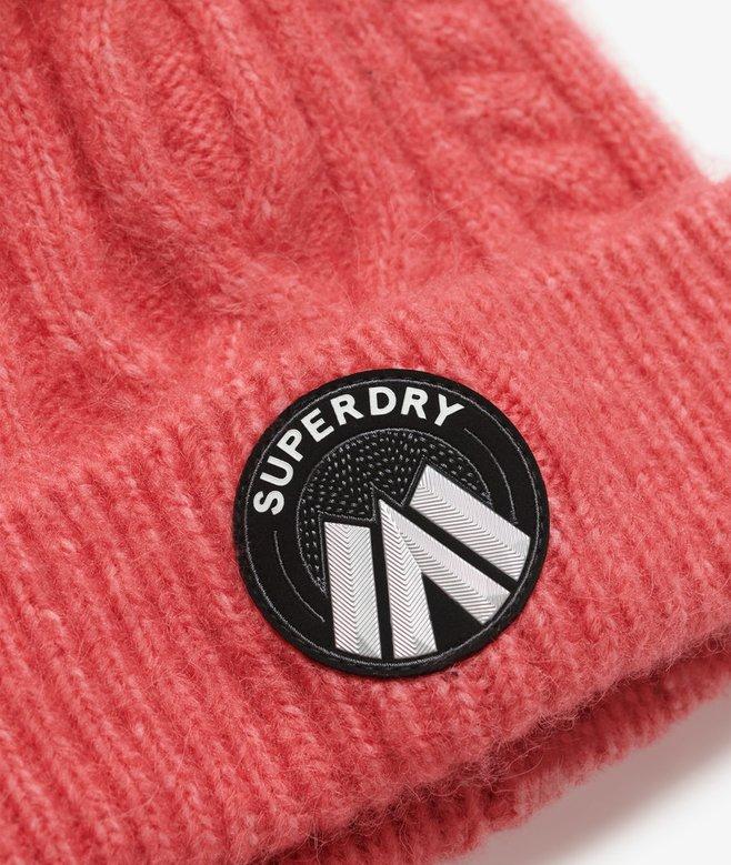 Superdry Cable Luxe Knit Beanie Hat