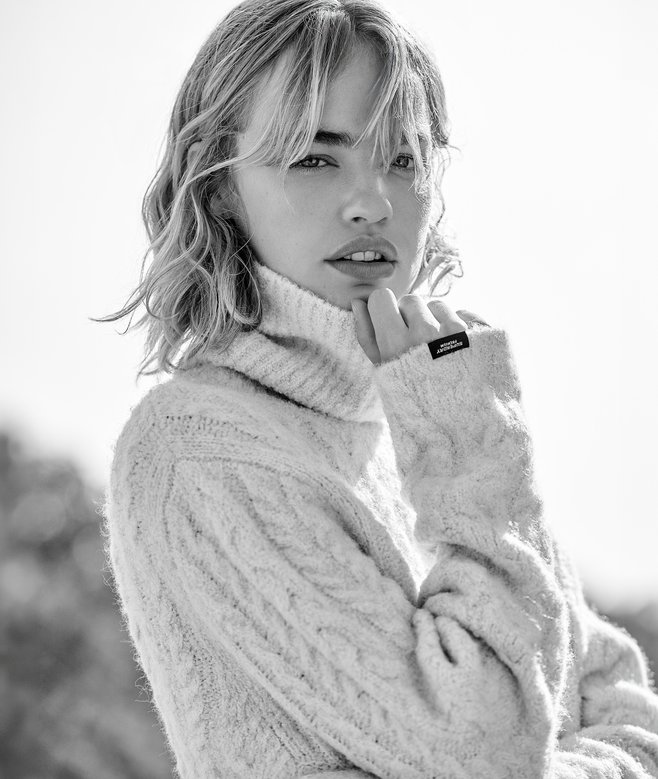 superdry Cable Roll Neck Jumper