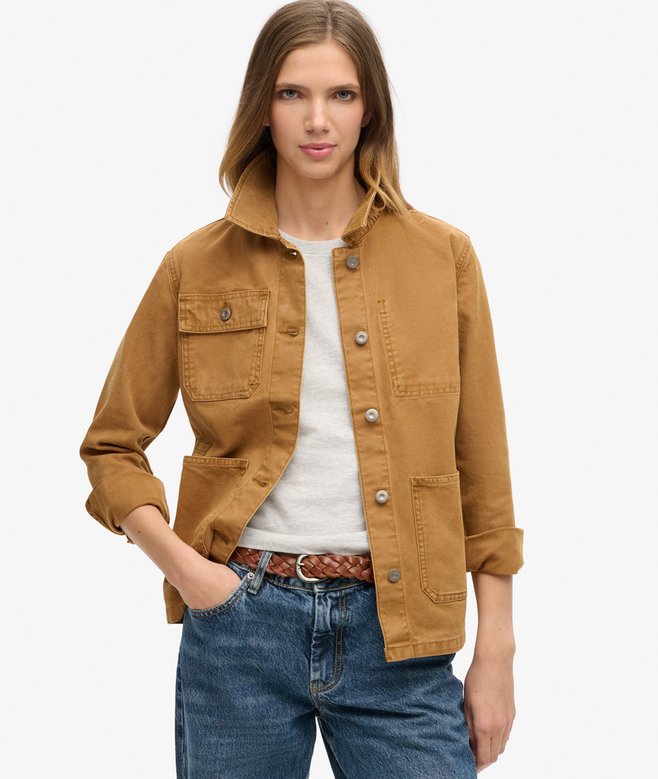 superdry Canvas Chore Jacket