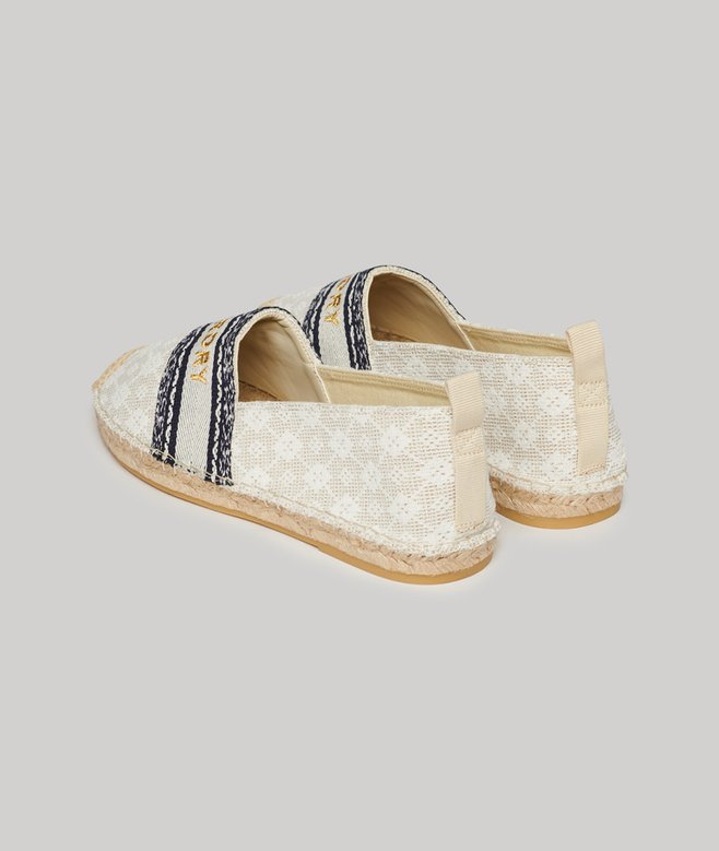 Superdry Canvas Espadrille Overlay Shoes
