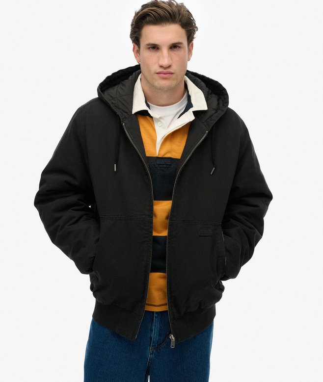 Superdry Canvas Surplus Hooded Jacket