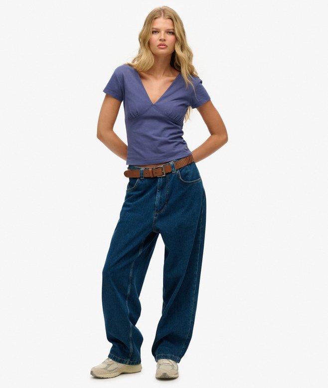 Superdry Cap Sleeve Corset Top