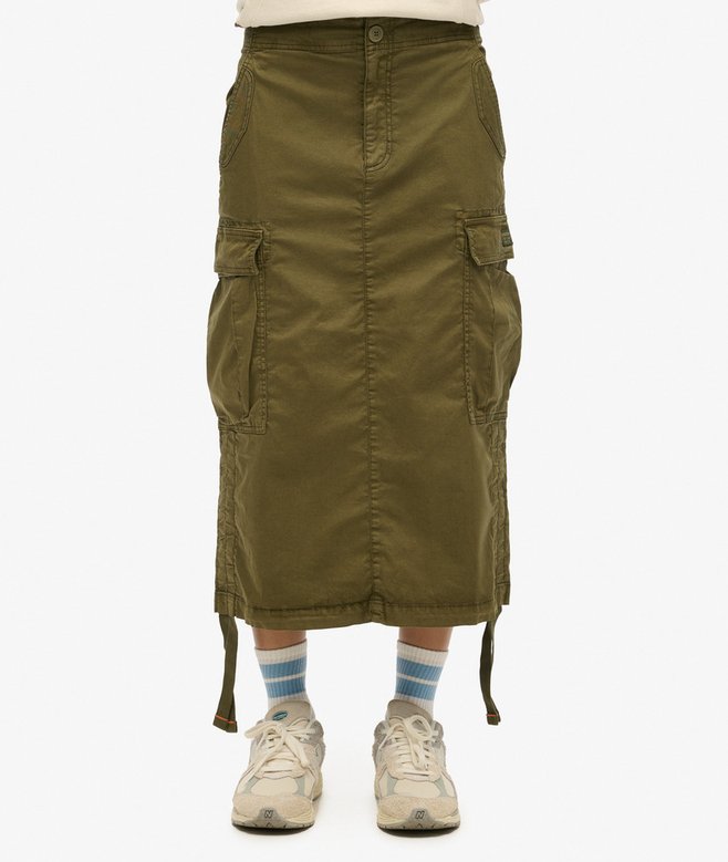 Superdry Cargo Midi Skirt