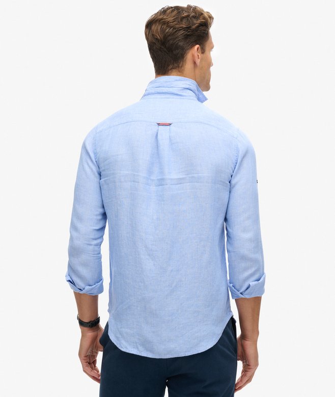 Superdry Casual Linen Long Sleeve Shirt