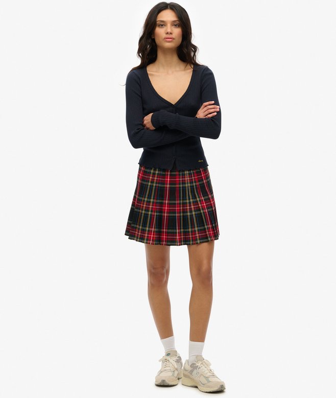 Superdry Check Mini Skirt