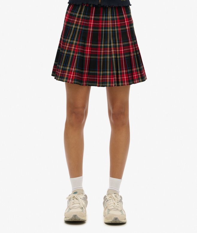 superdry Check Mini Skirt