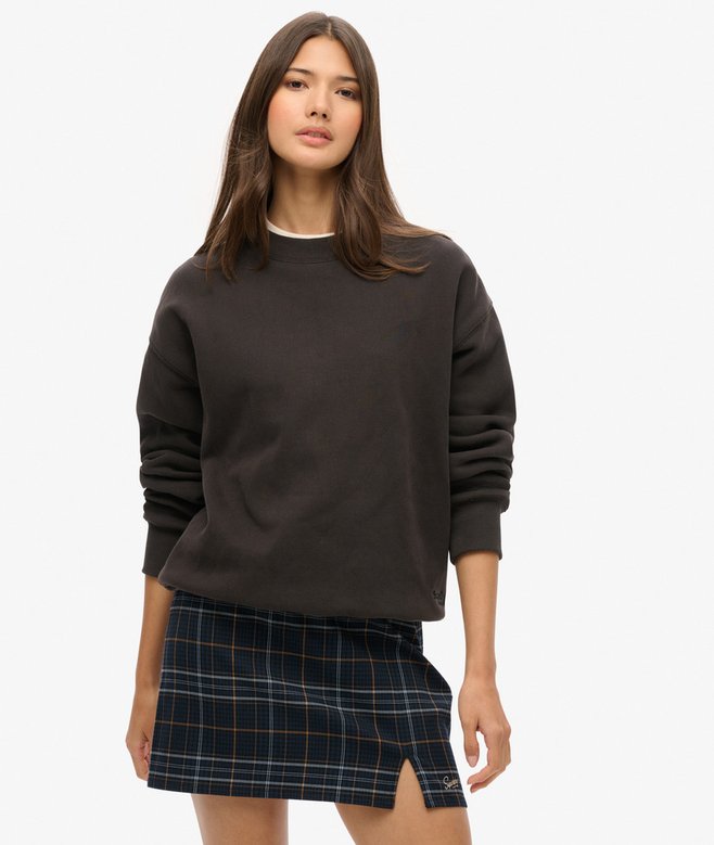 superdry Check Mini Skirt