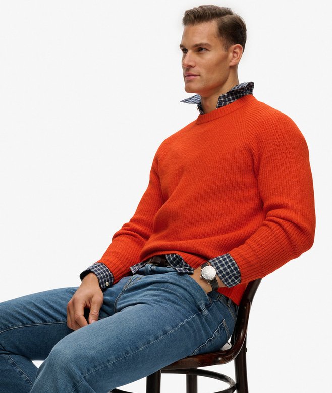 superdry Chunky Raglan Jumper