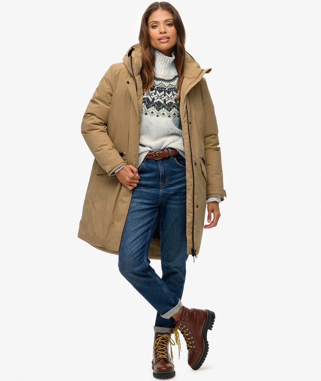 Superdry City Fishtail Padded Parka